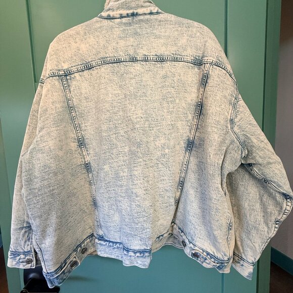 GAP Sherpa Denim Jacket - Picture 4 of 7